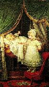 unknow artist the duc de bordeaux and his sister Spain oil painting reproduction